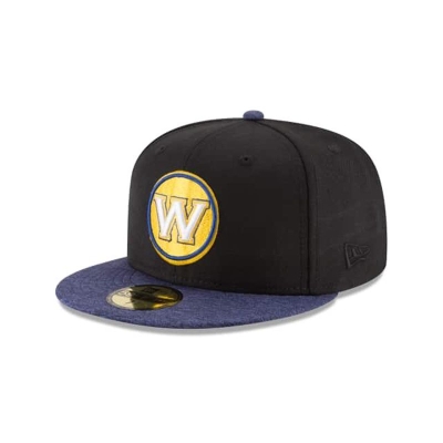 Golden State Warriors Gorra | New Era NBA Shadow Tech 59fifty Fitted Cap Mexico - Negros